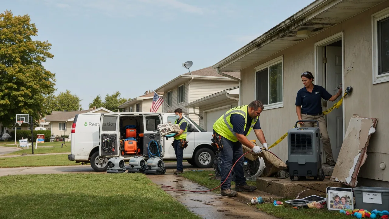 Water Damage Restoration in Enning, SD near me